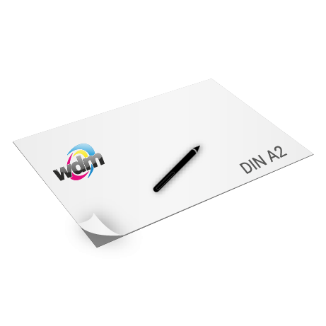 Schreibtischunterlage mit Sonderfarbe | DIN A2 | einseitig bedruckt