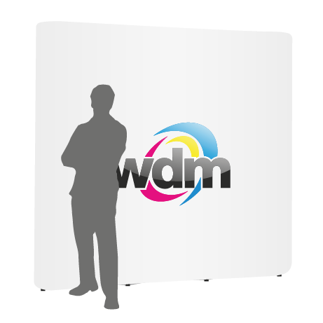 Pop-Up Faltwand | 3 x 3 Felder gerade | einseitig bedruckt