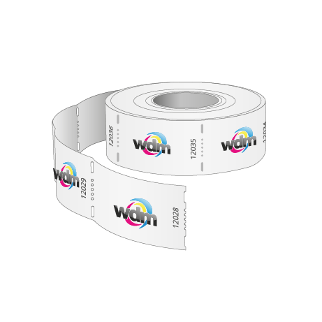 Rollengutscheine (500 Abrisse) Individualdruck