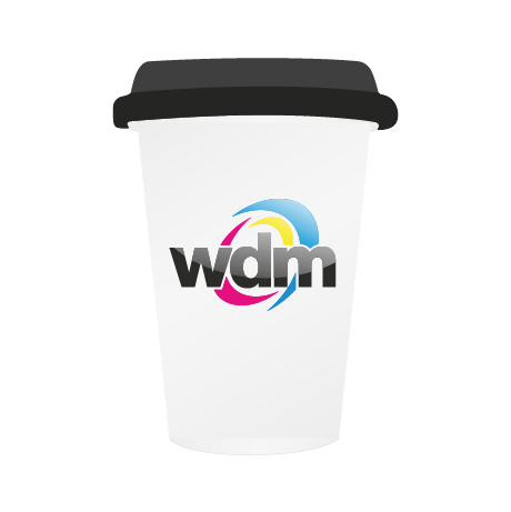 Pappbecher to Go BIO | 400 ml einwandig | rundum bedruckt