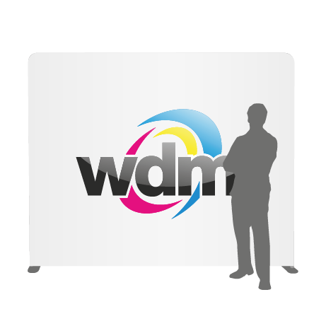 Textilwand ALU | 240er gerade | einseitig bedruckt