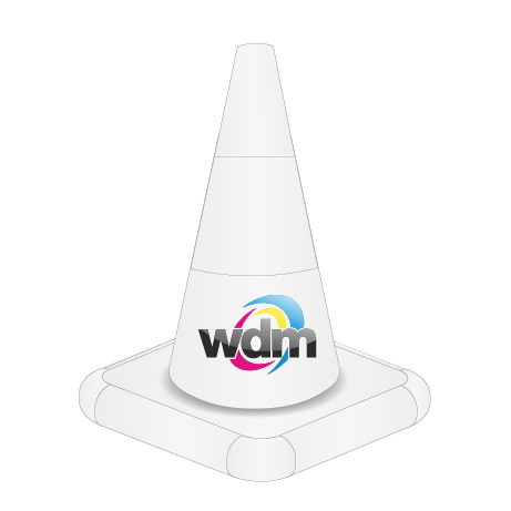 Aufblasbarer Straßenpylon als Produktnachbildung