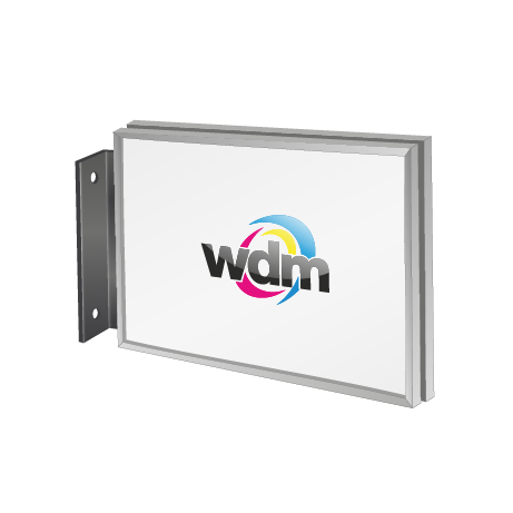 Fahnenschild | System Karlsruhe | DIN A4 quer