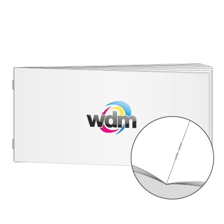 Broschüren Drahtheftung DIN lang