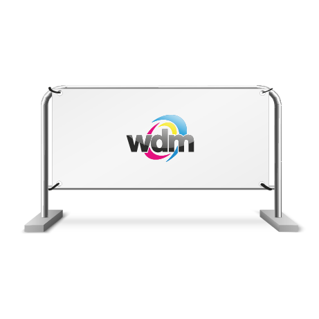 Absperrgitterbanner | B 233 cm x H 75 cm | einseitig bedruckt