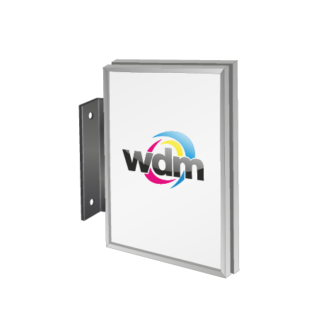 Fahnenschild | System Karlsruhe | DIN A4 hoch