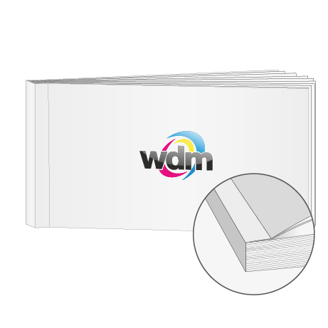 Broschüren Klebebindung DIN lang