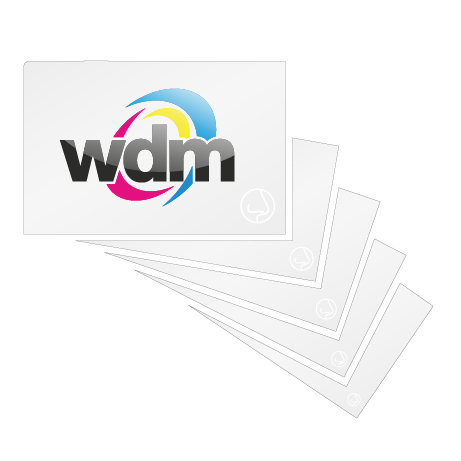 Visitenkarten | vollflächiger UV-Lack einseitig | einseitig