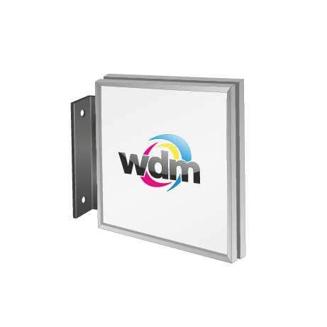 Fahnenschild | System Karlsruhe | 21 cm x 21 cm