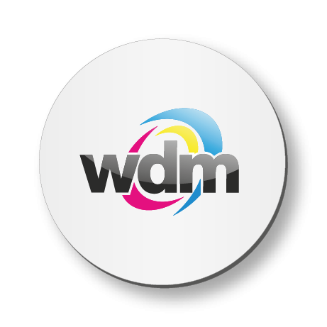 Getränkeuntersetzer aus Airlaid | D 9 cm rund | einseitig bedruckt