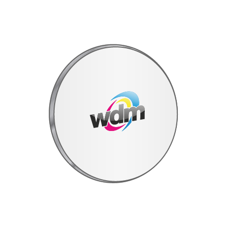 Textilspannrahmen für Wandmontage | D 40 cm | einseitig bedruckt